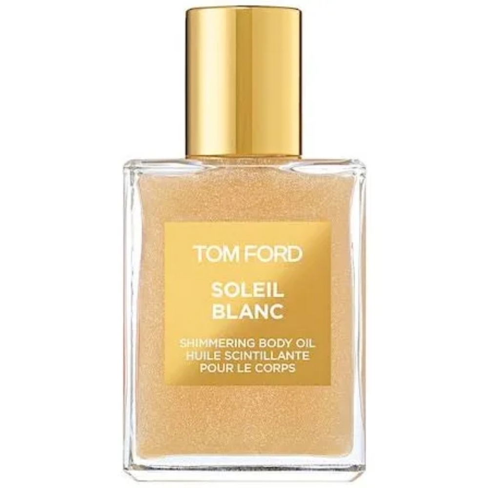 Tom Ford Soleil Blanc shimmering body oil, body glitter, shimmer oil